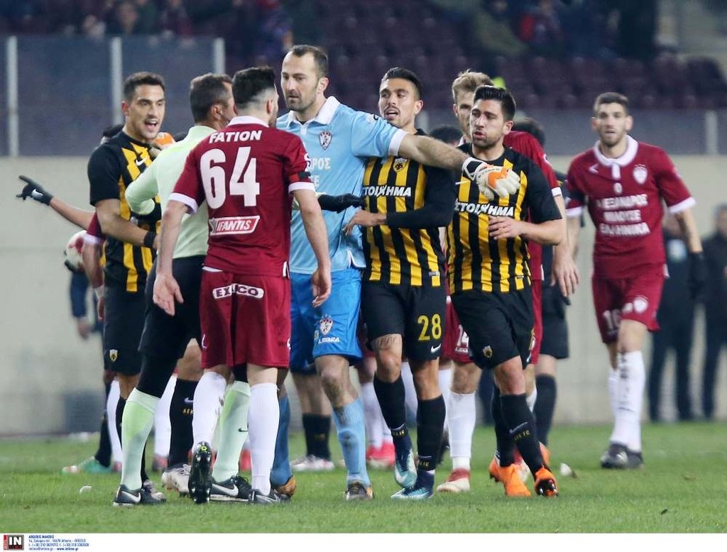 Χαμός στο ΑΕΛ-ΑΕΚ με Ναζλίδη και Βράνιες! (photos)