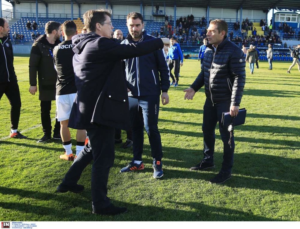 Επεισόδιο στην Τρίπολη: Πιάστηκαν στα χέρια Καλτσάς-Κωνσταντινίδης! (photos)