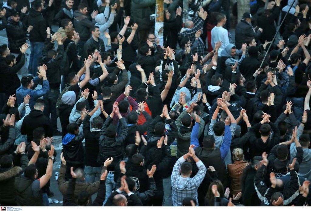 Στους δρόμους ο κόσμος ο ΠΑΟΚ, σε εξέλιξη το συλλαλητήριο (videos)
