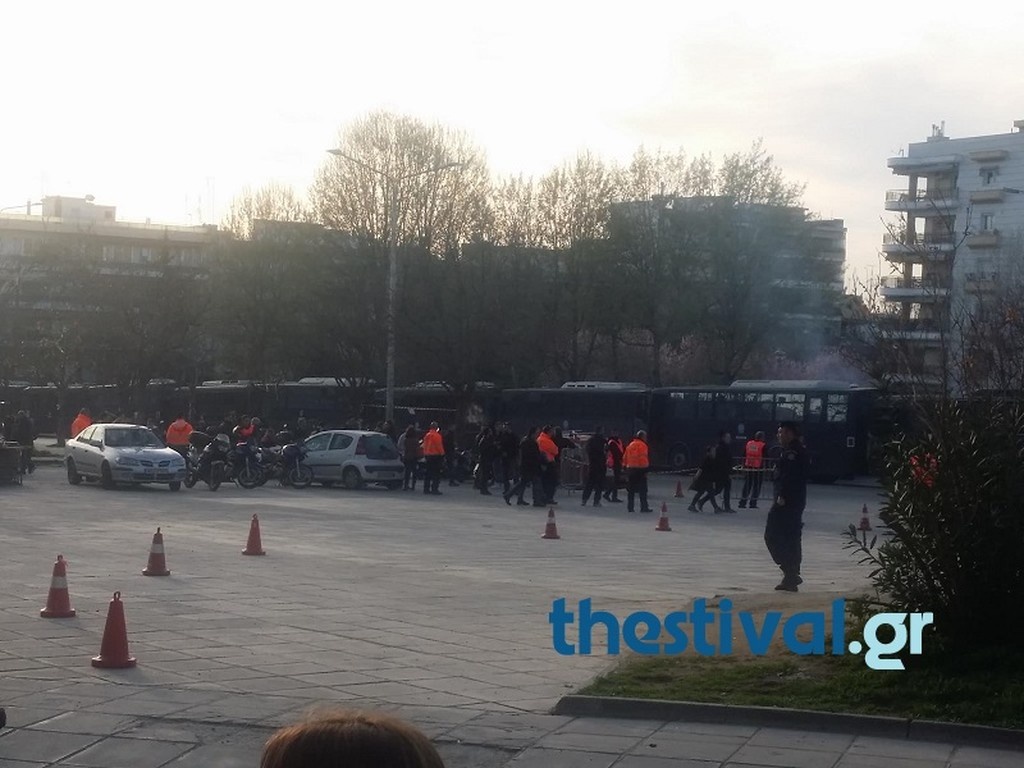 ΠΑΟΚ-ΑΕΚ: «Δρακόντεια» μέτρα ασφαλείας έξω από την Τούμπα (photos)