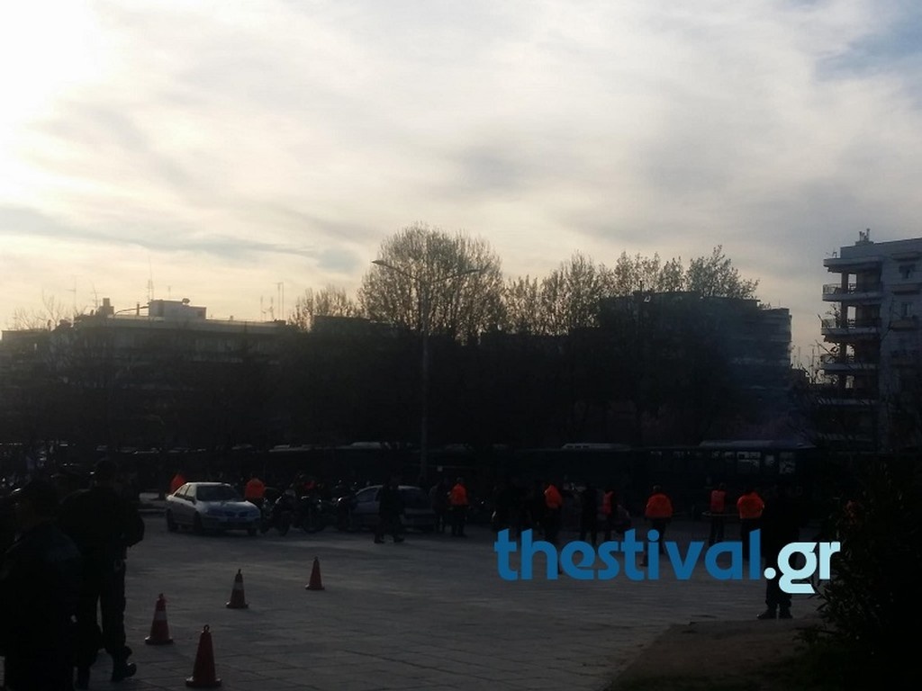 ΠΑΟΚ-ΑΕΚ: «Δρακόντεια» μέτρα ασφαλείας έξω από την Τούμπα (photos)