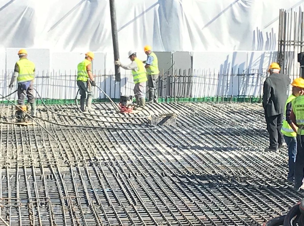 ΑΕΚ: «Έπεσαν» τα πρώτα μπετά, απέναντι από την «Σκεπαστή» (photos+video)