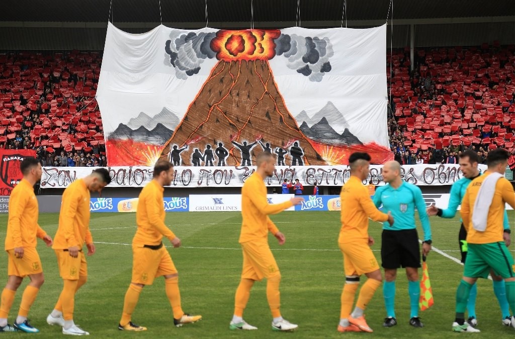 Παναχαϊκή: Επικό κορεό για το… ηφαίστειο που ξυπνά! (photos)