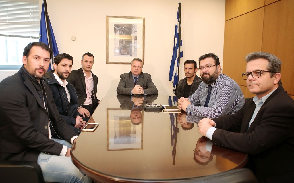 Ολοκληρώθηκε η συνάντηση του Γ. Βασιλειάδη με τους εκπροσώπους του ΠΣΑΠ (photos)