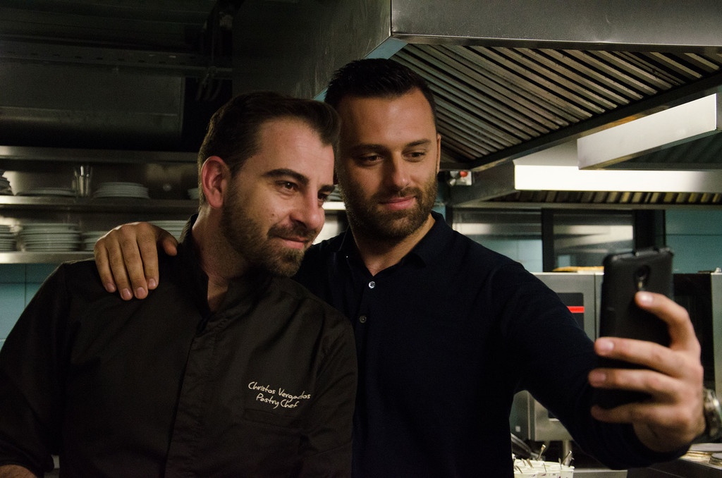 Ο Συμεωνίδης στο master class του Χρήστου Βέργαδου στο ΙΕΚ ΑΚΜΗ (photos)