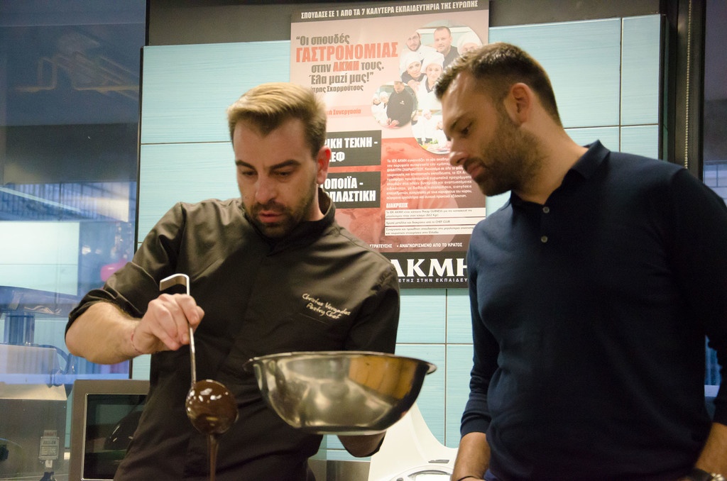 Ο Συμεωνίδης στο master class του Χρήστου Βέργαδου στο ΙΕΚ ΑΚΜΗ (photos)