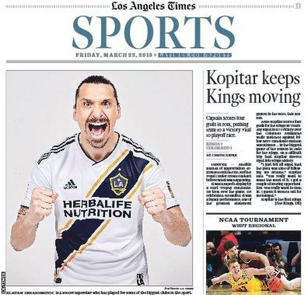 Η πρωτότυπη ανακοίνωση απόκτησης του Ζλάταν Ιμπραΐμοβιτς! (photos)