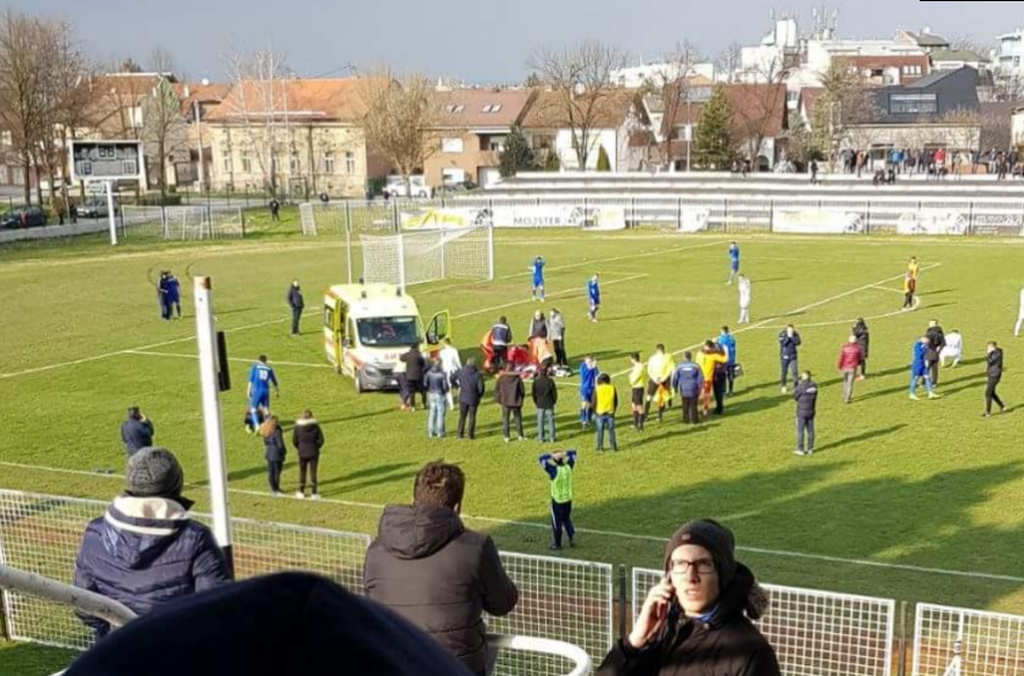 Τραγωδία στην Κροατία! Ποδοσφαιριστής ξεψύχησε στο γήπεδο (photos)