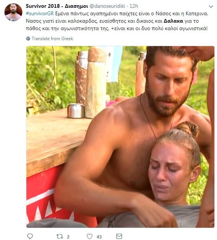 Survivor 2: Τρελό γλέντι στο Twitter για τις ήττες Δαλάκα από Ροδάνθη και «Iron Barbie» (photos)
