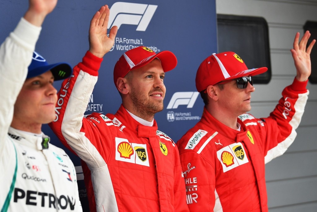 Formula 1: Poleman ο Φέτελ, κυριαρχία της Ferrari! (photos)