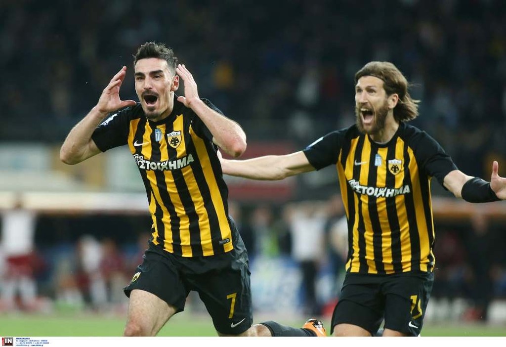 ΑΕΚ-ΑΕΛ 1-0: Ο Λάζαρος με γκολάρα την έστειλε στον τελικό με τον ΠΑΟΚ!