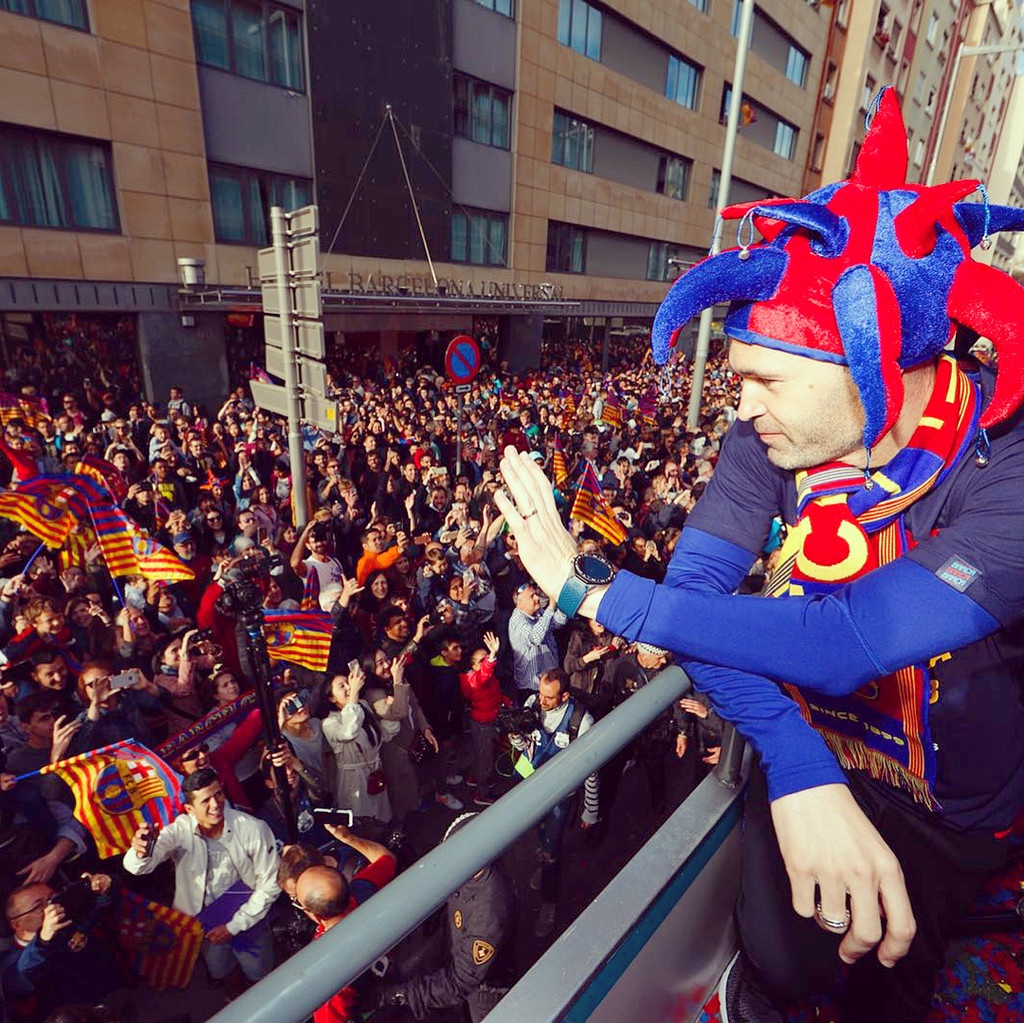 Μπαρτσελόνα: Ασταμάτητο πάρτι για το νταμπλ! (photos+video)