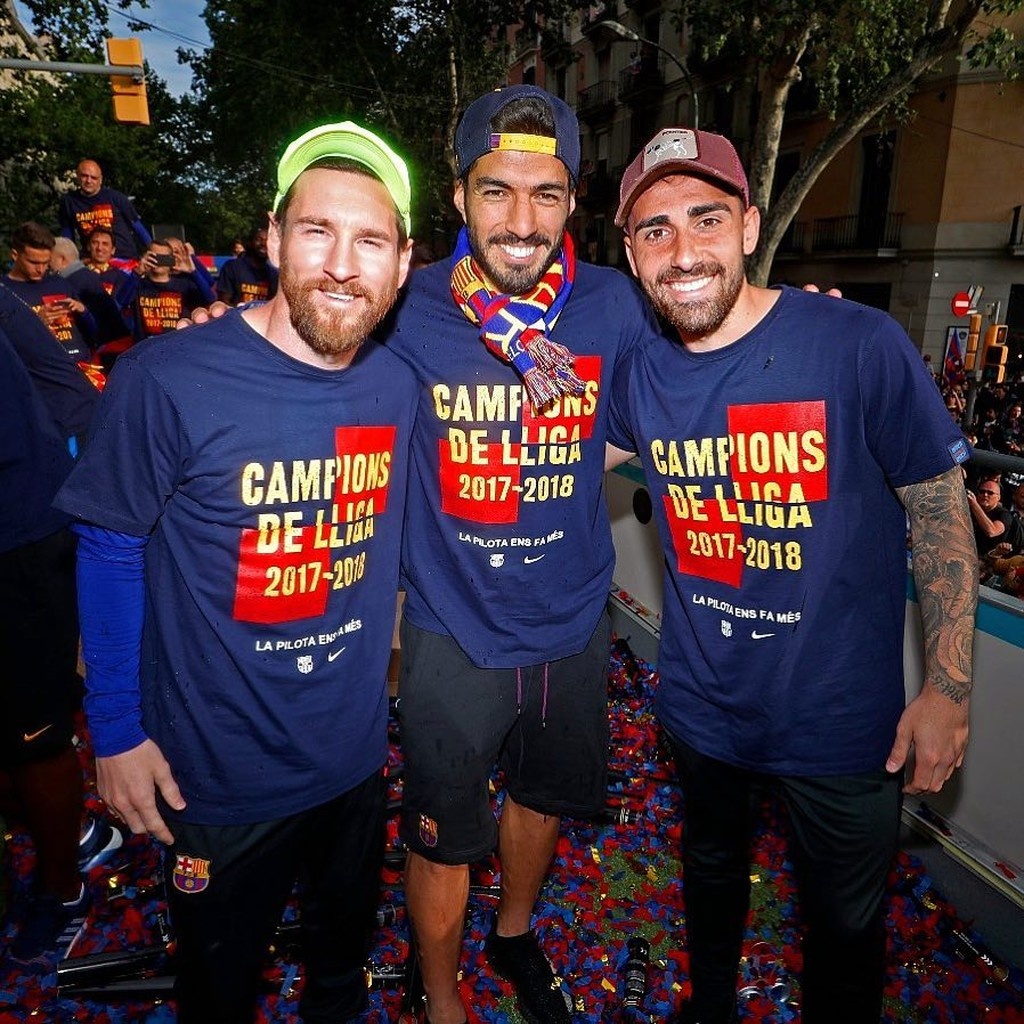 Μπαρτσελόνα: Ασταμάτητο πάρτι για το νταμπλ! (photos+video)