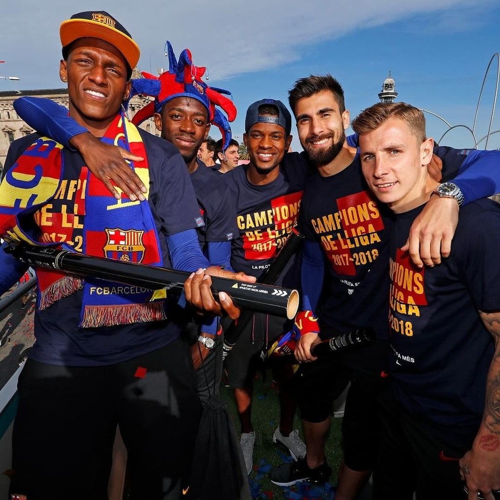 Μπαρτσελόνα: Ασταμάτητο πάρτι για το νταμπλ! (photos+video)