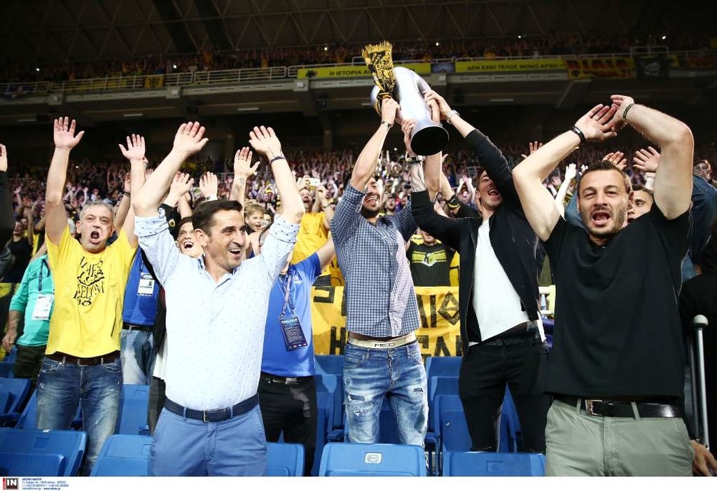 Στο ΟΑΚΑ η ποδοσφαιρική κούπα της ΑΕΚ