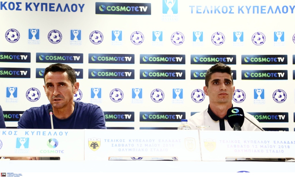 ΑΕΚ-ΠΑΟΚ: Μάνταλος: «Έτοιμοι και για το Κύπελλο Ελλάδας» (photos)