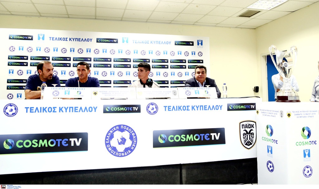 ΑΕΚ-ΠΑΟΚ: Μάνταλος: «Έτοιμοι και για το Κύπελλο Ελλάδας» (photos)