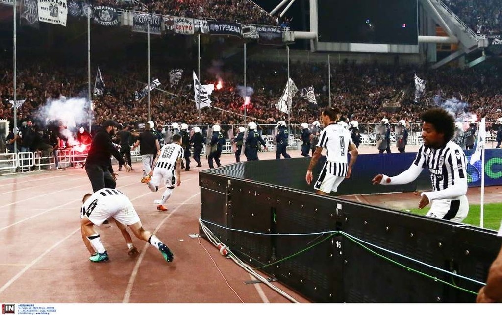 ΑΕΚ-ΠΑΟΚ: Η φαούλαρα του Βιερίνια και το ξέσπασμα στο 0-1! (video)