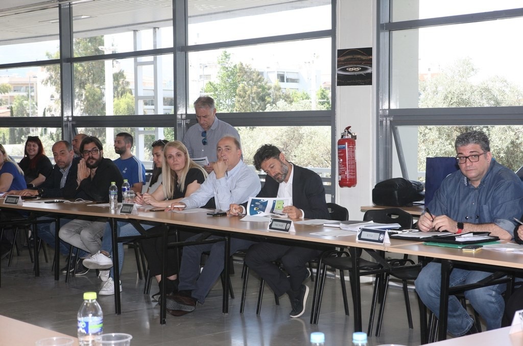 ΑΕΚ - ΠΑΟΚ: Καλό κλίμα στην τελευταία σύσκεψη του τελικού (photos)
