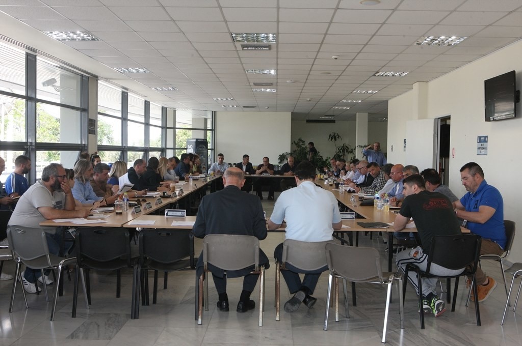ΑΕΚ - ΠΑΟΚ: Καλό κλίμα στην τελευταία σύσκεψη του τελικού (photos)