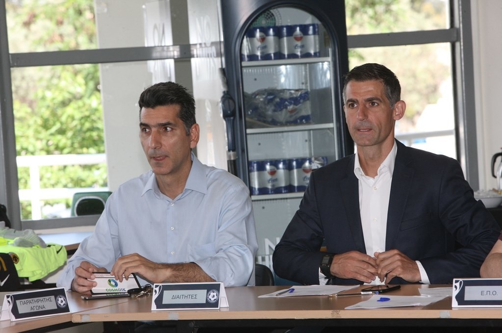 ΑΕΚ - ΠΑΟΚ: Καλό κλίμα στην τελευταία σύσκεψη του τελικού (photos)