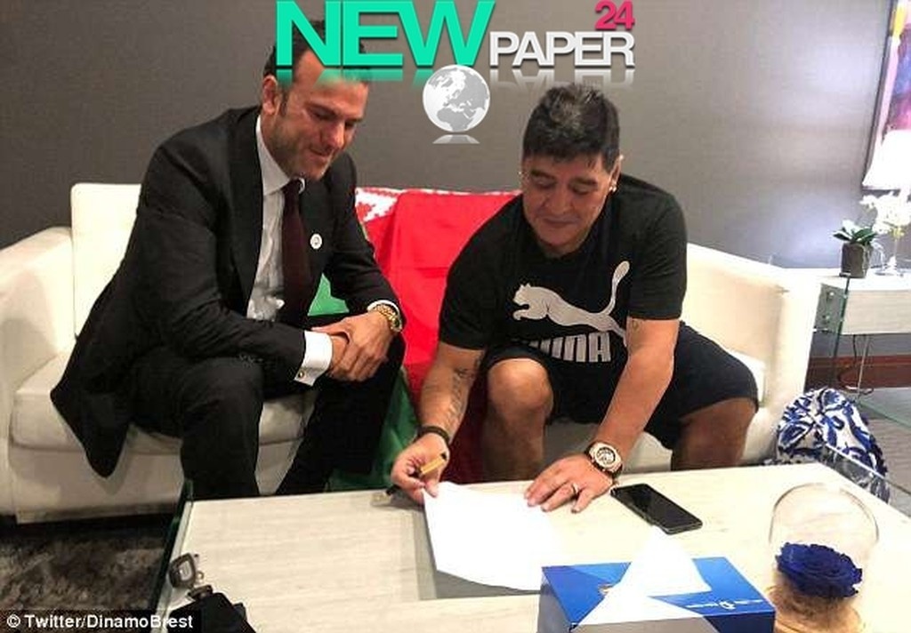 Ντιναμό Μπρεστ: Πρόεδρος ο Μαραντόνα! (photos)