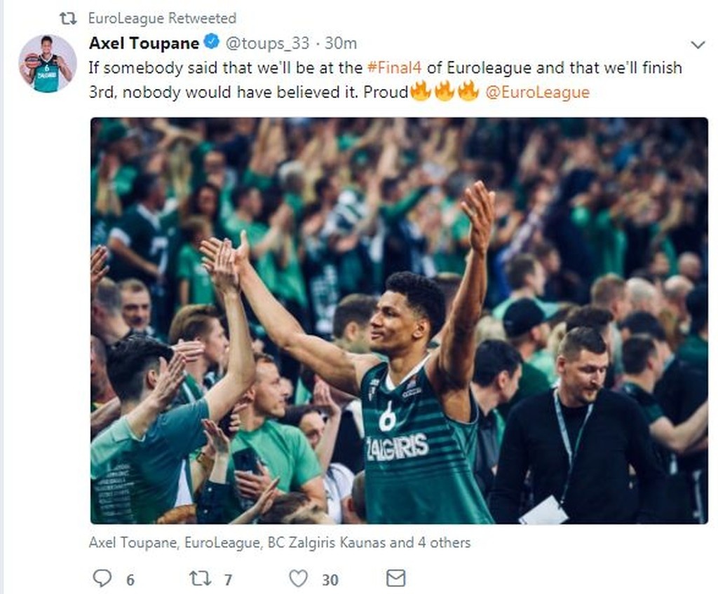 Final Four 2018: Ξεχειλίζουν από υπερηφάνεια στη Ζαλγκίρις! (photos)