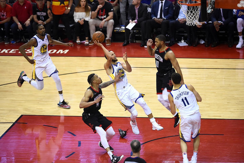 NBA: Πέρασαν από το Χιούστον και πάνε τελικούς οι Ουόριορς (photos+video)