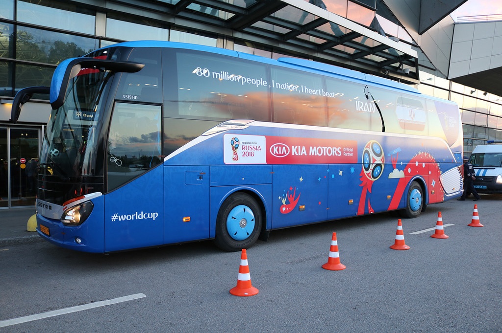 Παγκόσμιο Κύπελλο 2018: Το Ιράν έφτασε πρώτο στην Ρωσία (photos)