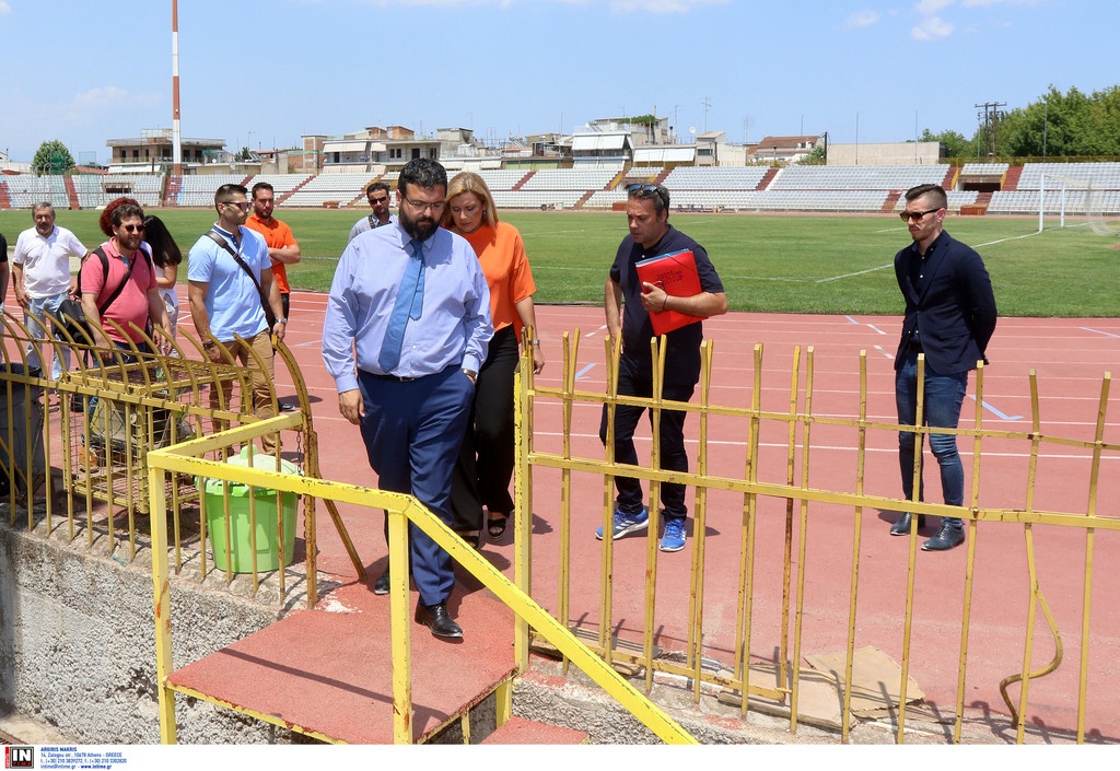 Βασιλειάδης: «Η κυβέρνηση κάνει παρεμβάσεις εκσυχρονισμού των αθλητικών εγκαταστάσεων»