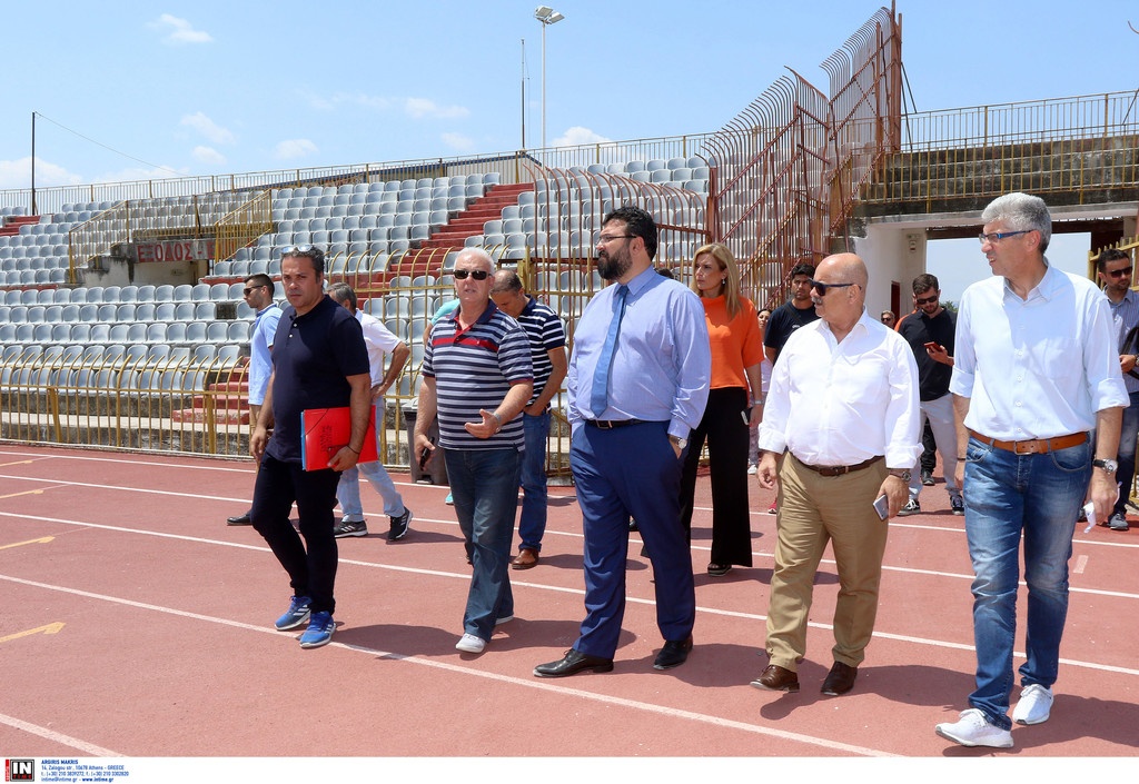 Βασιλειάδης: «Η κυβέρνηση κάνει παρεμβάσεις εκσυχρονισμού των αθλητικών εγκαταστάσεων»