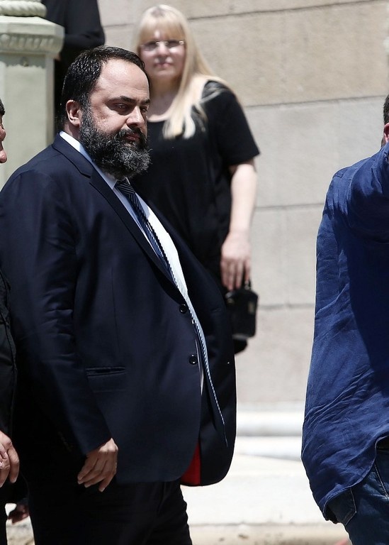 Στη Μητρόπολη για τον Παύλο Γιαννακόπουλο ο Βαγγέλης Μαρινάκης (photos)