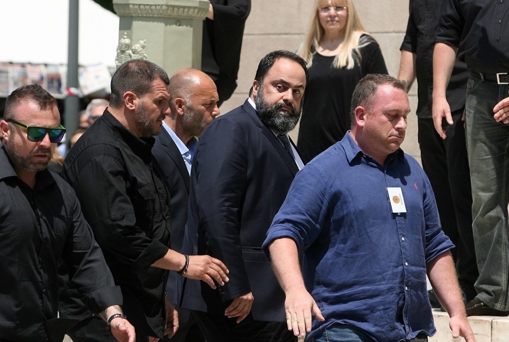 Στη Μητρόπολη για τον Παύλο Γιαννακόπουλο ο Βαγγέλης Μαρινάκης (photos)