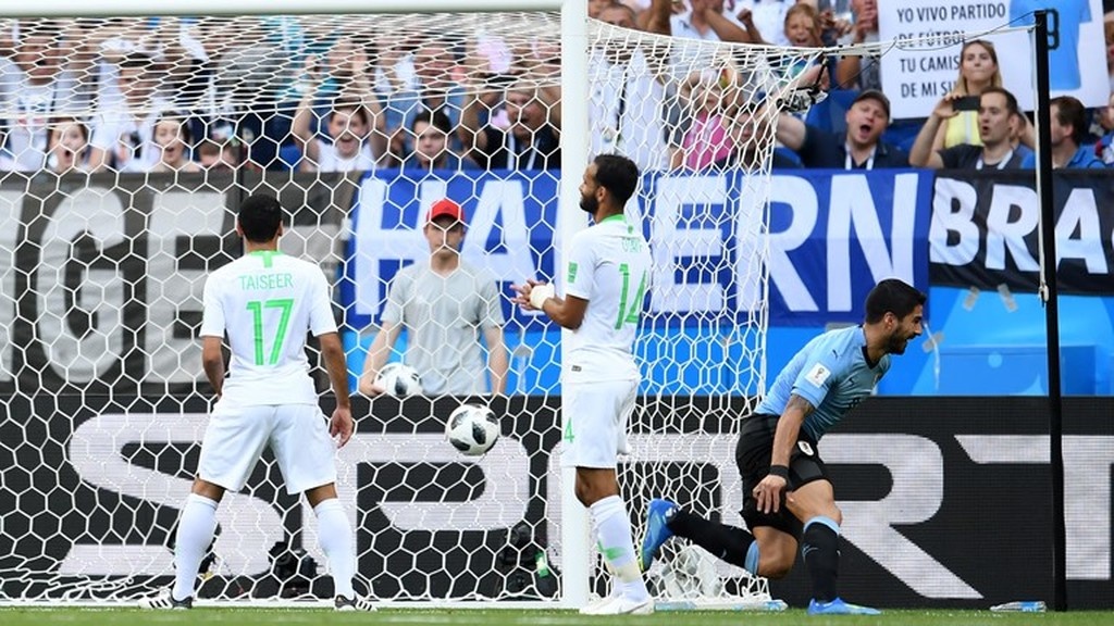 Παγκόσμιο Κύπελλο Ποδοσφαίρου 2018: Ουρουγουάη-Σαουδική Αραβία 1-0 (photos)