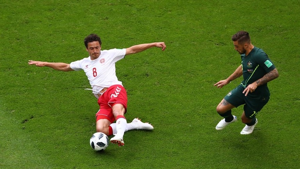 Παγκόσμιο Κύπελλο Ποδοσφαίρου 2018: Δανία-Αυστραλία 1-1 (photos)