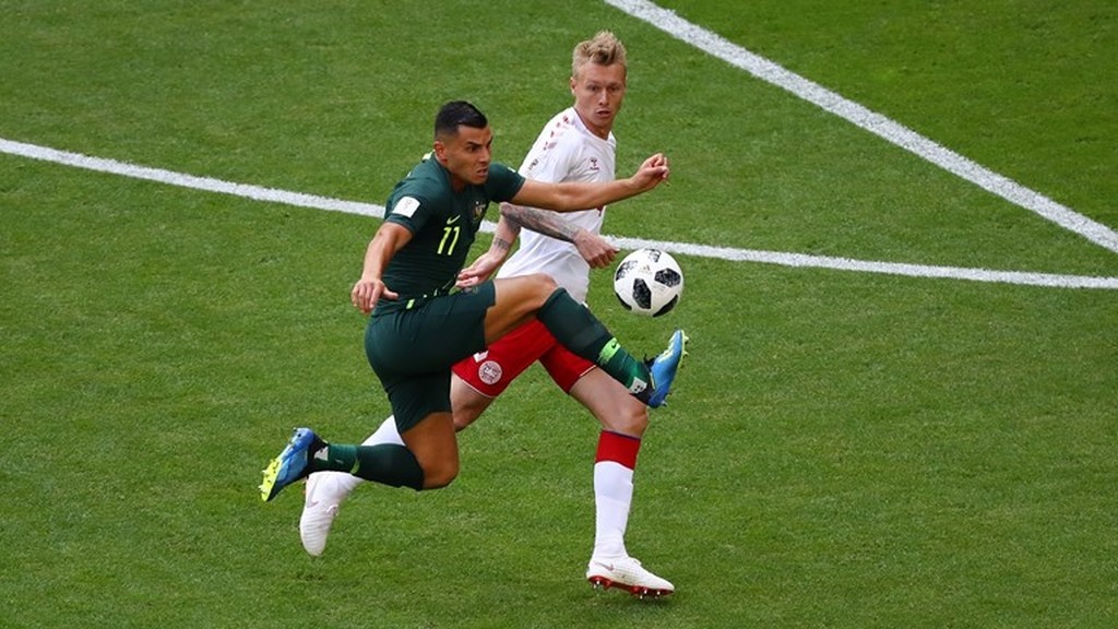 Παγκόσμιο Κύπελλο Ποδοσφαίρου 2018: Δανία-Αυστραλία 1-1 (photos)