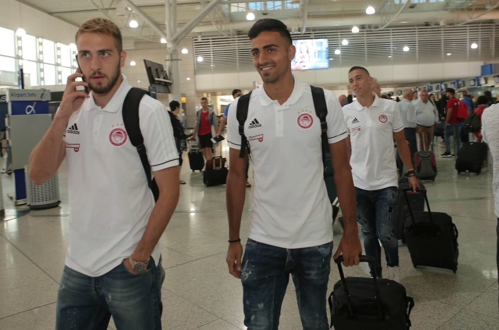 Ολυμπιακός: «Πέταξε» για Αυστρία (photos)