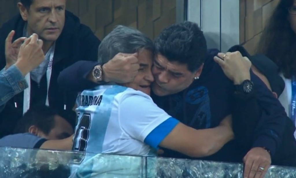 Παγκόσμιο Κύπελλο Ποδοσφαίρου 2018: Το ξέσπασμα του Μαραντόνα