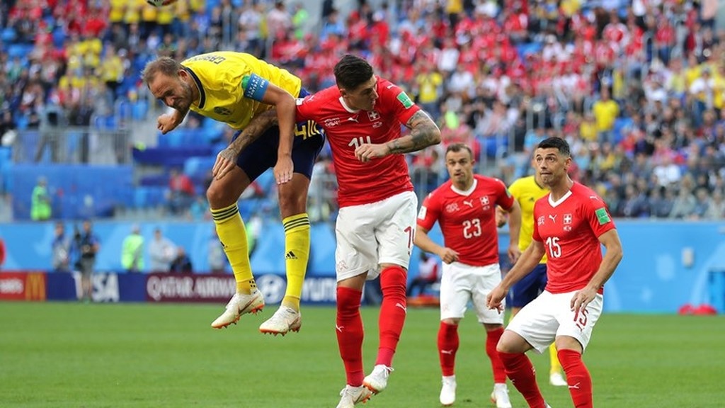 Παγκόσμιο Κύπελλο Ποδοσφαίρου 2018: Σουηδία-Ελβετία 1-0 (photos)