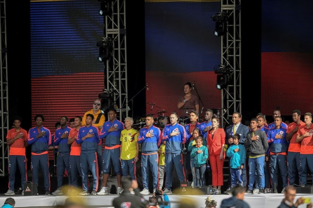 Παγκόσμιο Κύπελλο Ποδοσφαίρου 2018: Υποδοχή ηρώων για τους παίκτες της εθνικής Κολομβίας (photos)