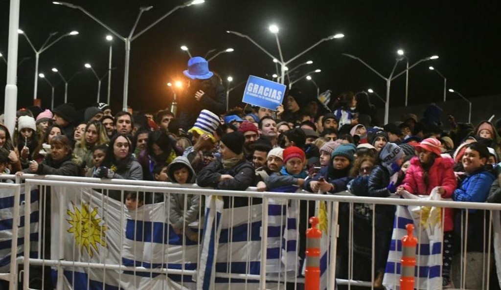 Μουντιάλ: Αποθέωση για Ουρουγουάη (photos+video)