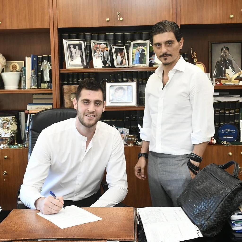 Υπέγραψε στον Παναθηναϊκό παρουσία Γιαννακόπουλου ο Παπαγιάννης (photo)