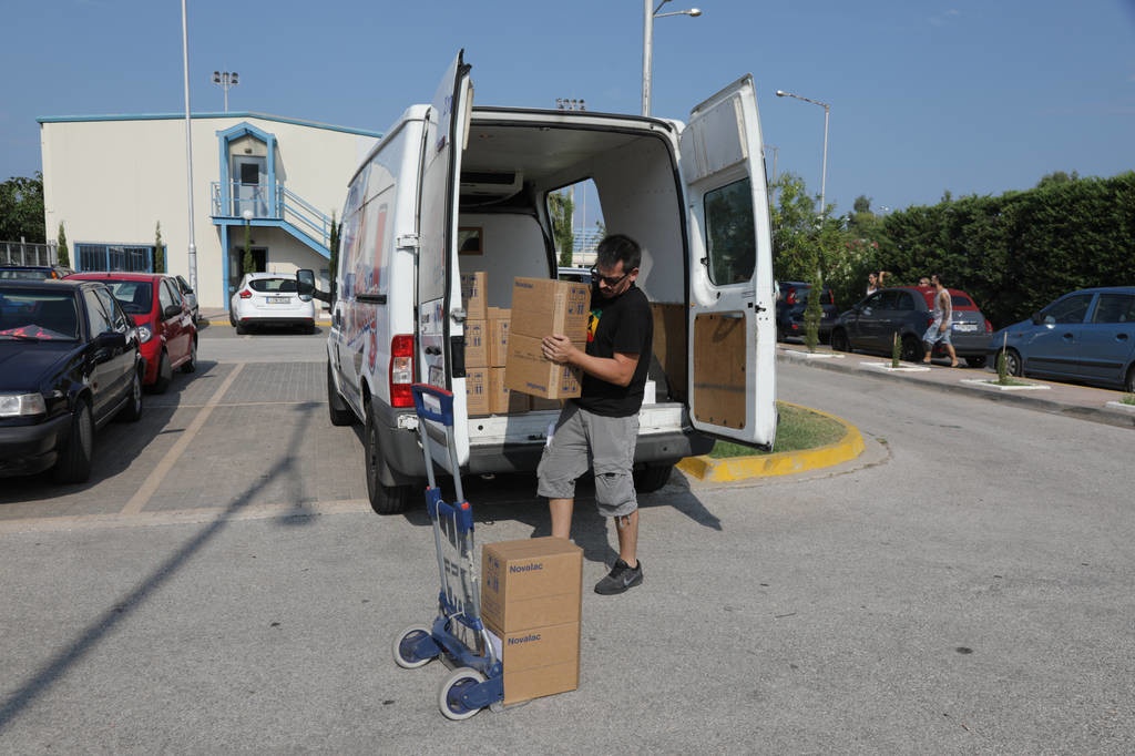 Φωτιές: Οι εταιρείες του Ομίλου Γιαννακόπουλου στον τόπο της τραγωδίας (photos)