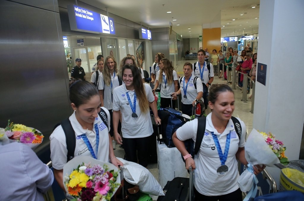 Ελλάδα: Επέστρεψαν οι «ασημένιες» Πρωταθλήτριες του πόλο (photos)