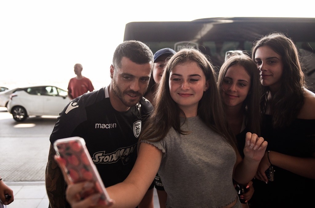 ΠΑΟΚ: Η αναχώρηση για Ελβετία (photos)