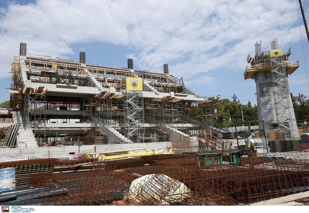 ΑΕΚ: Προχωρούν τα έργα για την «Αγιά Σοφιά» (photos)
