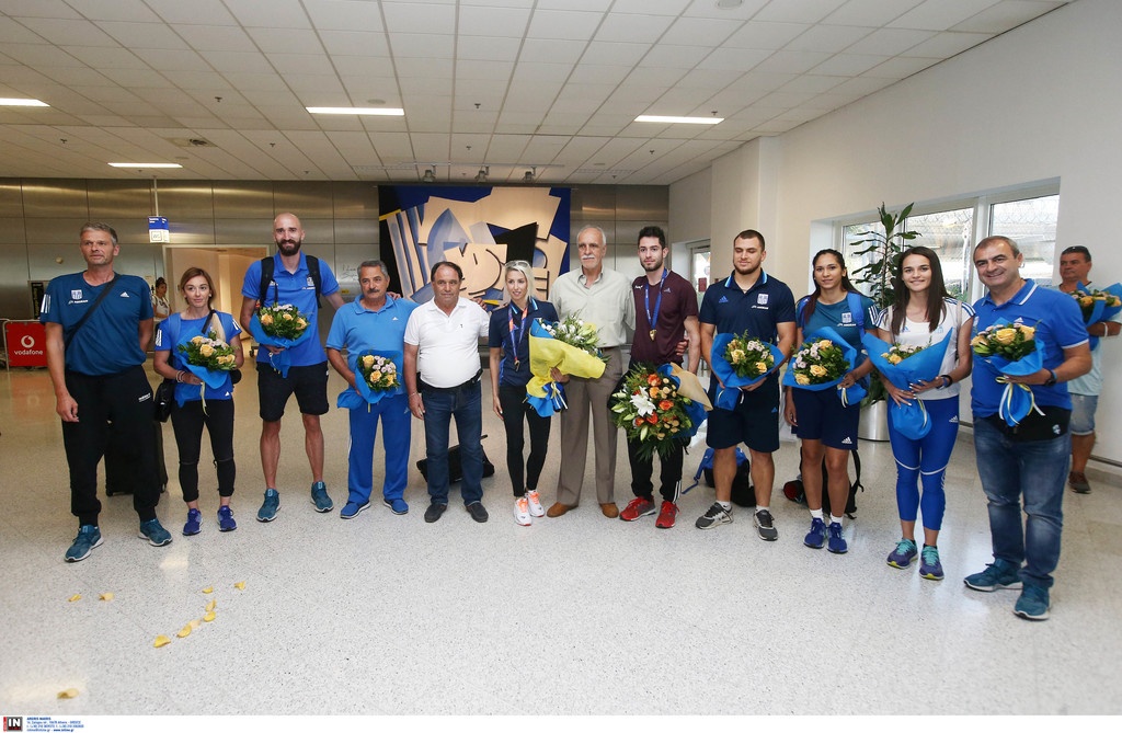 Επέστρεψαν στην Ελλάδα Παπαχρήστου και Τεντόγλου (photos)