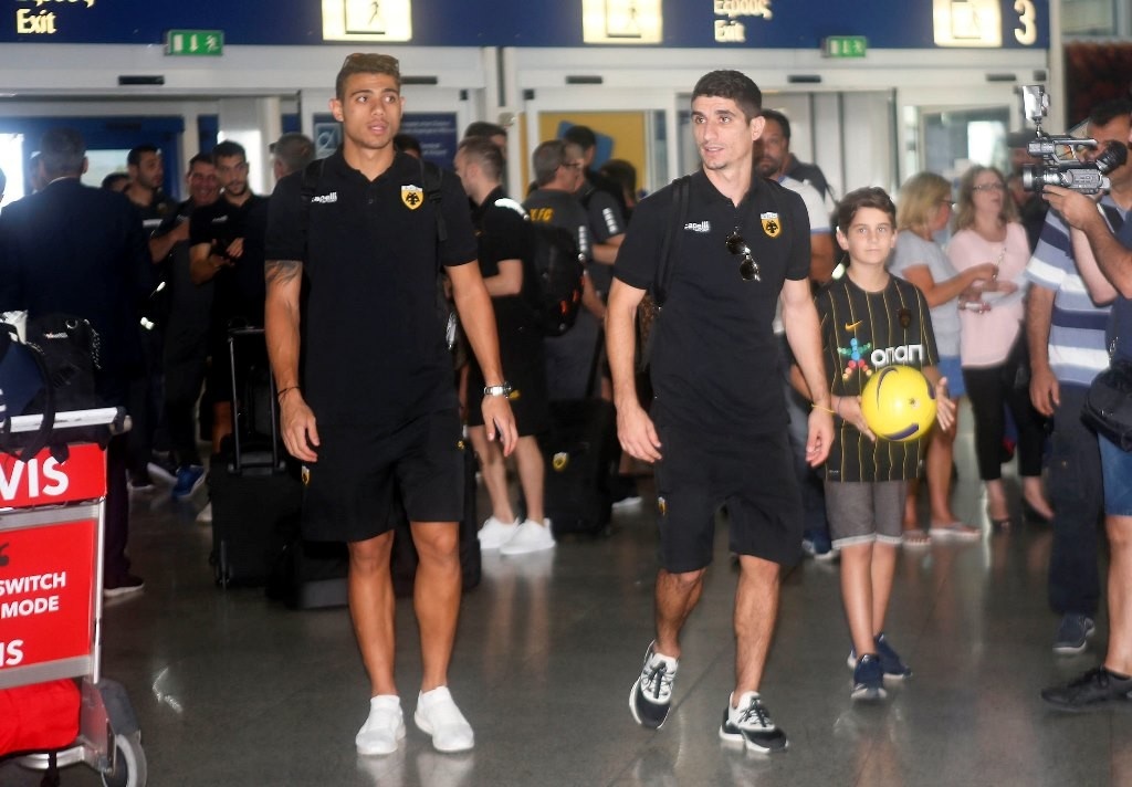 ΑΕΚ: «Πέταξε» για Ουγγαρία (photos)