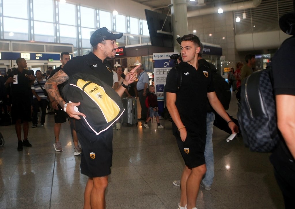 ΑΕΚ: «Πέταξε» για Ουγγαρία (photos)