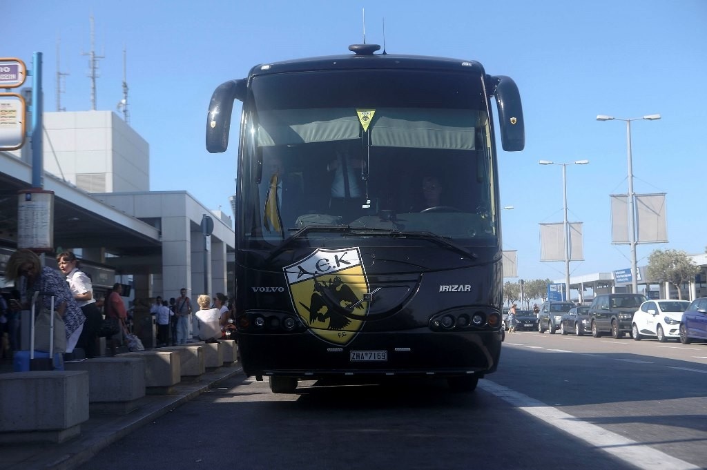 ΑΕΚ: «Πέταξε» για Ουγγαρία (photos)